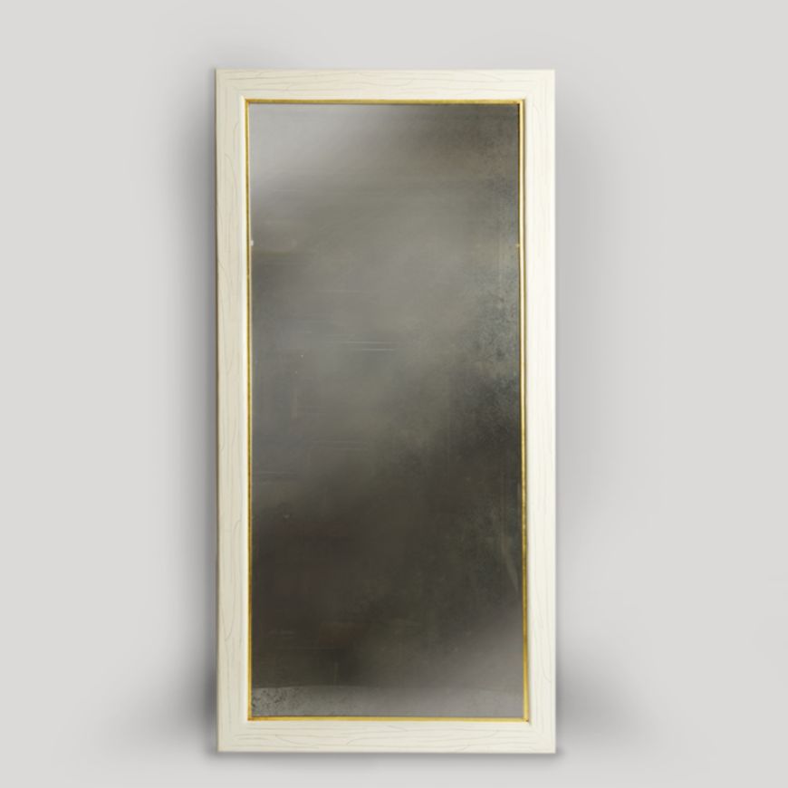 Picture of IVORY ANTIQUE MIRROR