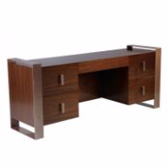 Picture of DK-06A DESK (2 FILE DRAWERS ON EACH SIDE & 1 CENTRAL PENCIL DRAWER)