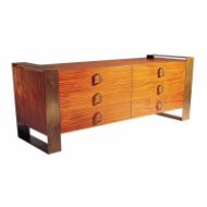 Picture of DR-06D DRESSER/BUFFET WITH 2 BANKS OF 3 DRAWERS (WITH FINISHED BACK)