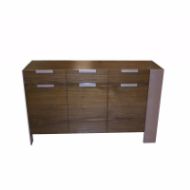 Picture of DR-33B BUFFET WITH THREE CUPBOARDS AND THREE DRAWERS ABOVE (WITH FINISHED BACK)