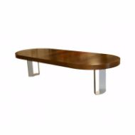 Picture of DT-86 RACETRACK DINING/CONFERENCE TABLE WITH 4" TABLE APRON