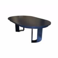 Picture of DT-86 RACETRACK DINING/CONFERENCE TABLE WITH RECESSED TABLE APRON