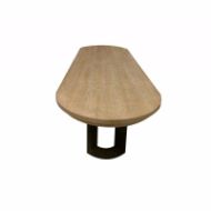 Picture of DT-86 RACETRACK DINING/CONFERENCE TABLE WITH RECESSED TABLE APRON