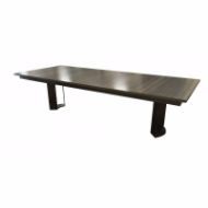 Picture of DT-86E RECTANGULAR DINING/CONFERENCE TABLE WITH RECESSED APRON WITH EXTENSION AND ONE 18" LEAF