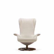 Picture of TILT SWIVEL ARMCHAIR UPHOLSTERY IN FABRIC OR LEATHER