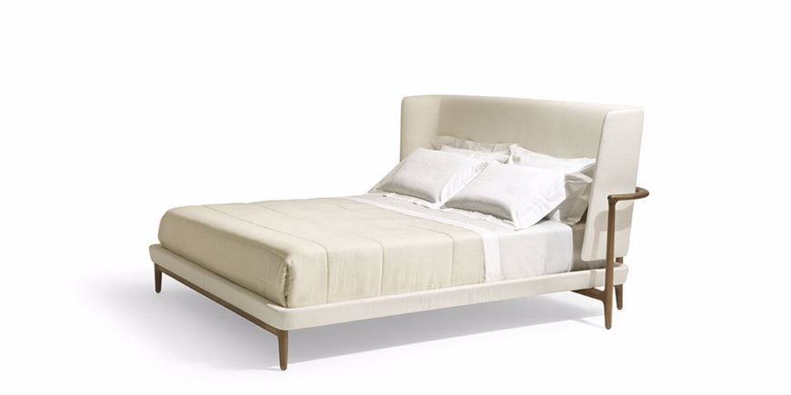 Picture of PEGASO BED FABRIC OR LEATHER UPHOLSTERY