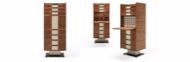 Picture of CORIUM TALL CHEST OF DRAWERS IN WALNUT CANALETTO