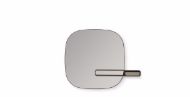 Picture of UYUNI FUMÉ GREY MIRROR WITH LACQUERED FRAME WITH TITANIUM LIQUID METAL EFFECT WITH LED