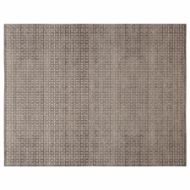 Picture of MOSAIC HANDLOOM RUG 2 COLOURS BOTTOM IN HIMALAYAN WOOL 1 COLOUR PATTERN IN BAMBOO SILK