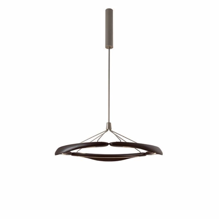 Picture of DUNES SUSPENDED LAMP IN CANALETTO WALNUT